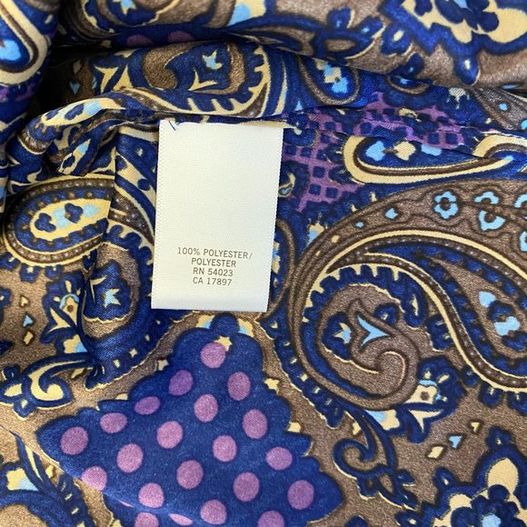 Banana Republic satin-feel, button-front blouse - Picture 11 of 12